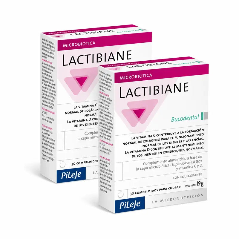 Lactibiane Bucodental Confezione da 2 x 30 compresse