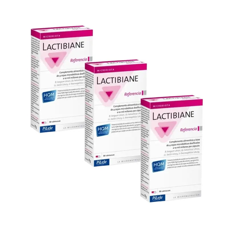 Confezione di riferimento Lactibiane 3 x 30 capsule