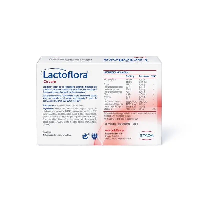 Lactoflora Ciscare 30 capsule