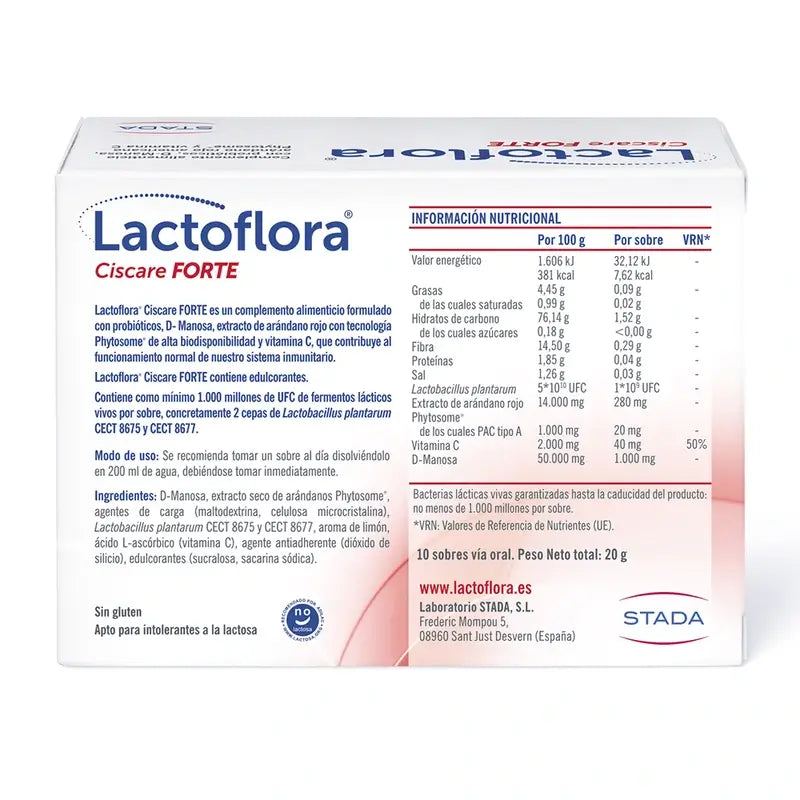 Lactoflora Ciscare Forte , 10 bastoncini