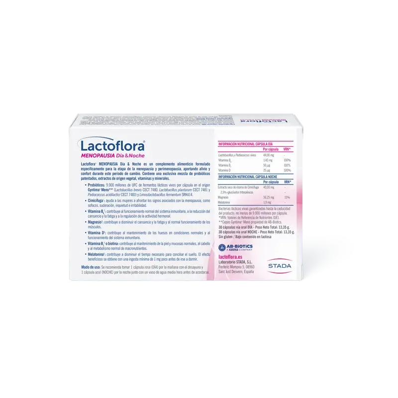Lactoflora Menopausa Giorno e Notte , 60 capsule