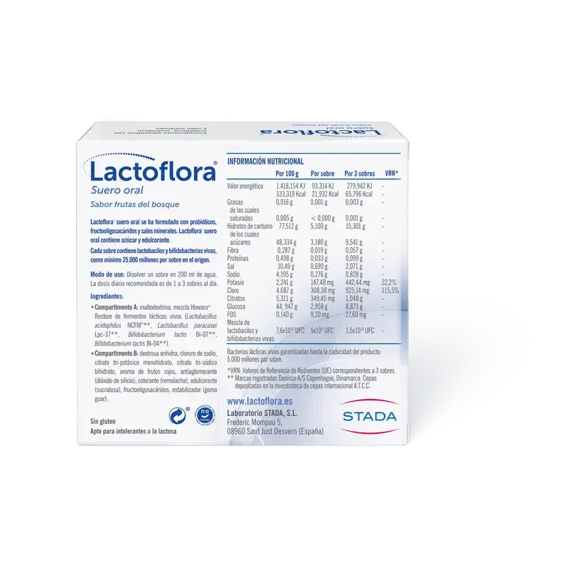 Siero orale Lactoflora, 6 buste
