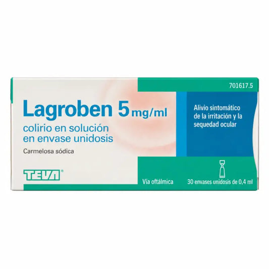 Lagroben 5 Mg/ ml Gocce oculari 30 Dose singola x 0,4 ml