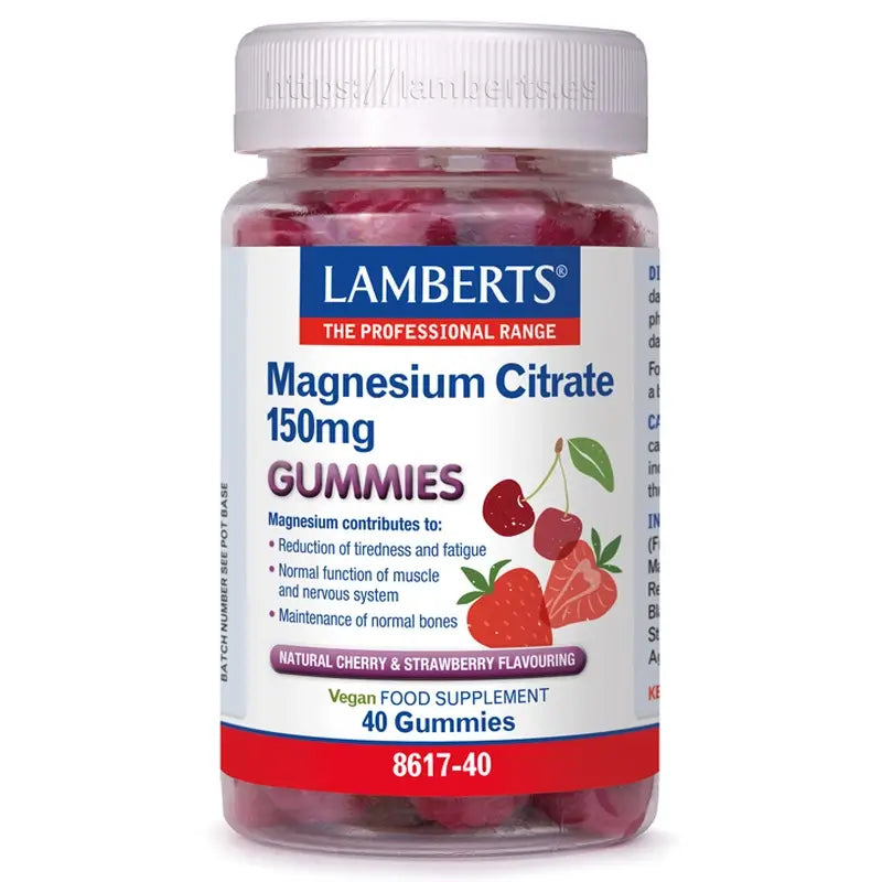 Lamberts Citrato di magnesio , 40 gommine