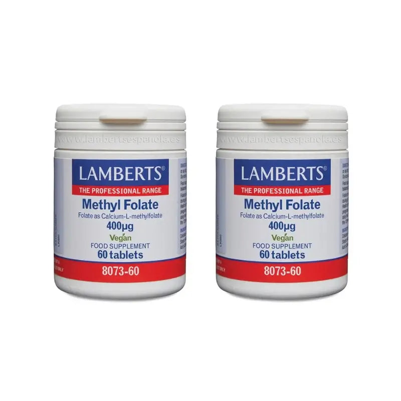 Lamberts Metilfolato 400 mg, 2X60 compresse