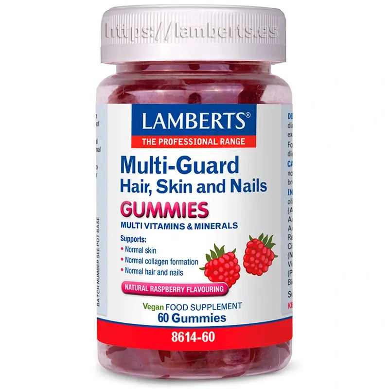 Lamberts Multi-Guard Capelli Pelle e Unghie , 60 gommine