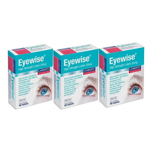 Lamberts Eyewise Pack, 3 X 60 Compresse