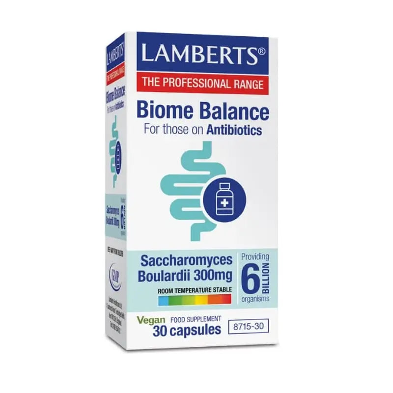 Lamberts Biome Balance Saccharomyces Boulardii, 30 Capsule
