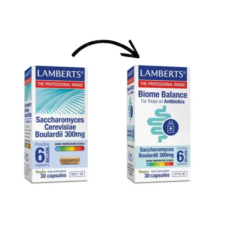 Lamberts Biome Balance Saccharomyces Boulardii, 30 Capsule