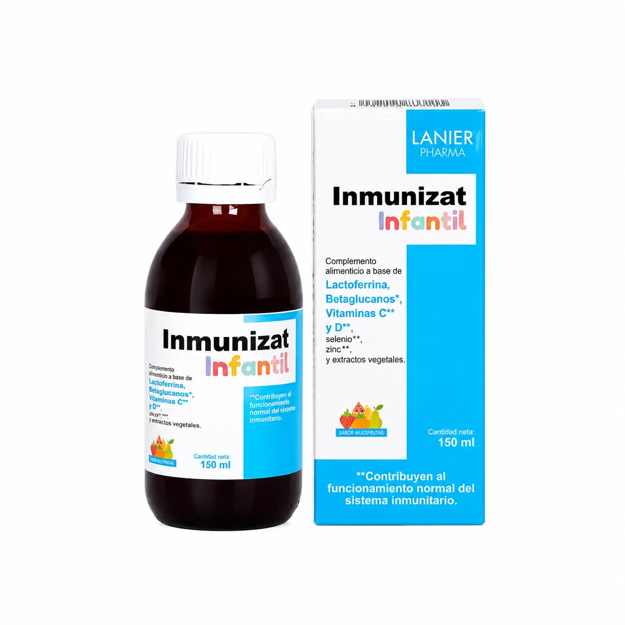 Lanier Pharma Inmunizat Integratore alimentare per lattanti , 150 ml