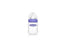Lansinoh Bottiglia per latte materno con capezzolo Naturalwave , 160 ml