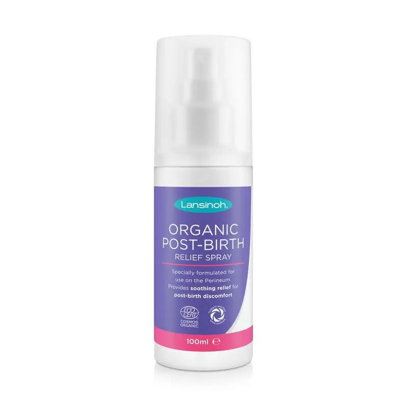 Lansinoh Spray antidolorifico post-partum biologico, 100 ml