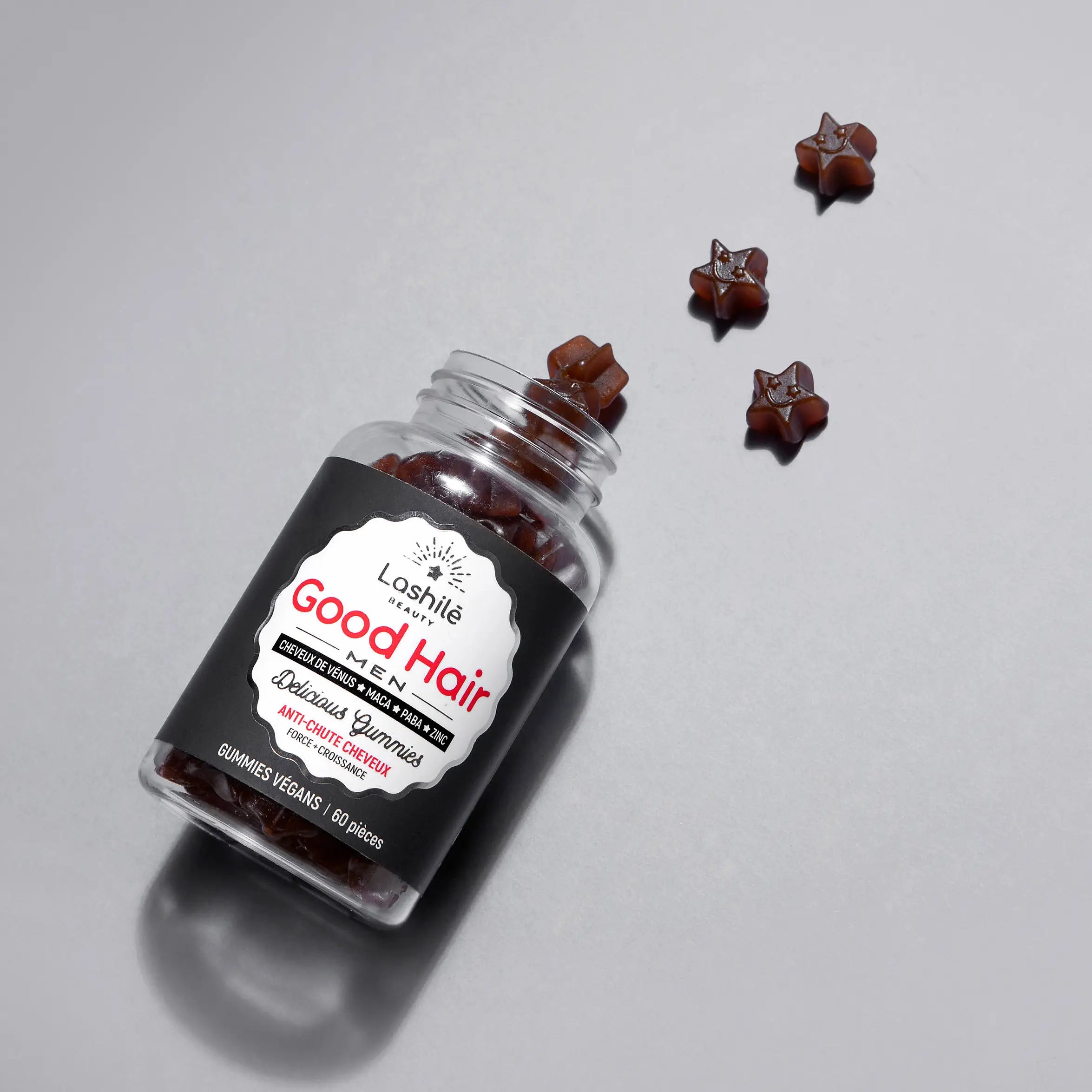 Lashilé Beauty Good Hair Men Gummies , 60 unità
