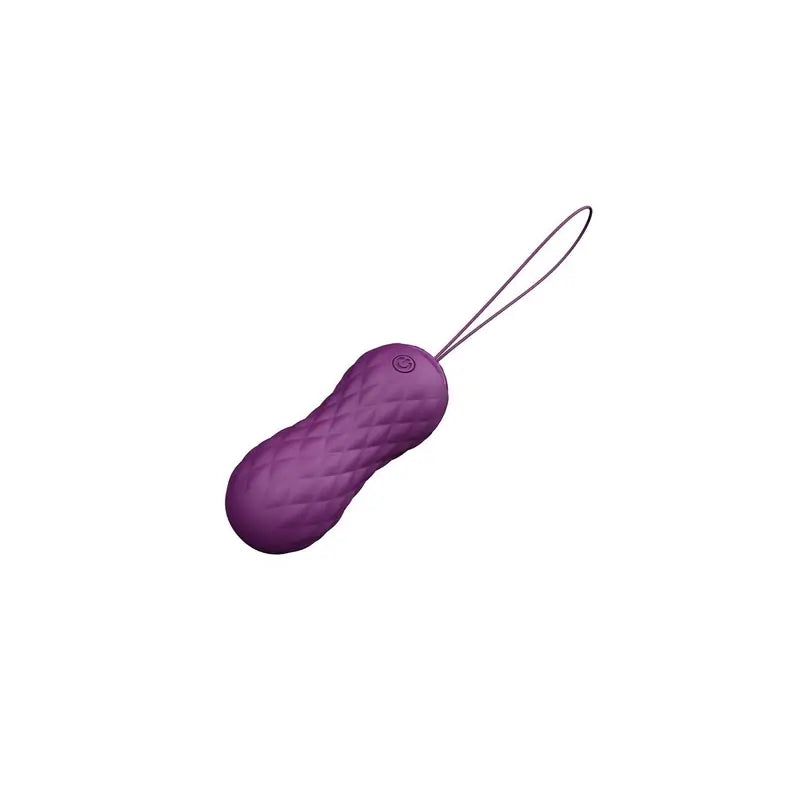 Uovo vibrante Latetobed con telecomando Wave Motion Usb Silicone Viola