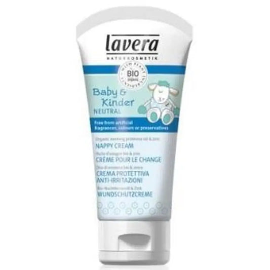 Lavera Nappy Cream Evening Primrose+Zinc 50Ml. Bio