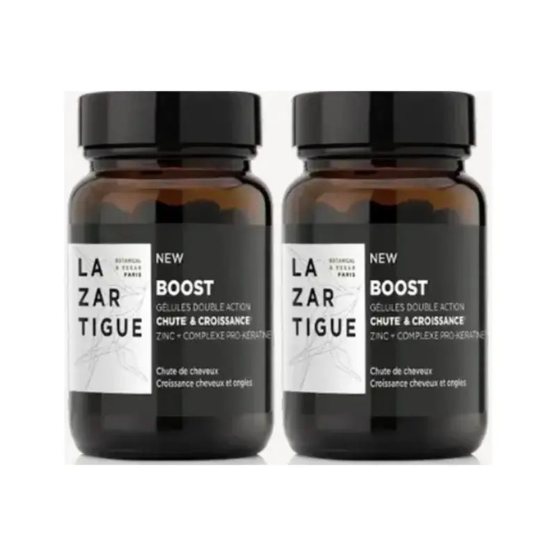 Lazartigue Capsule Perdita di capelli, Confezione 2 x 30 capsule
