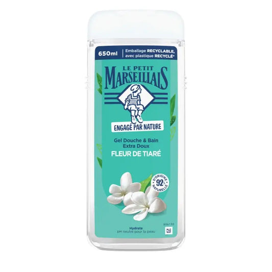 Le Petit Marseillais Gel doccia extra delicato alla fior di tiaré, 650 ml