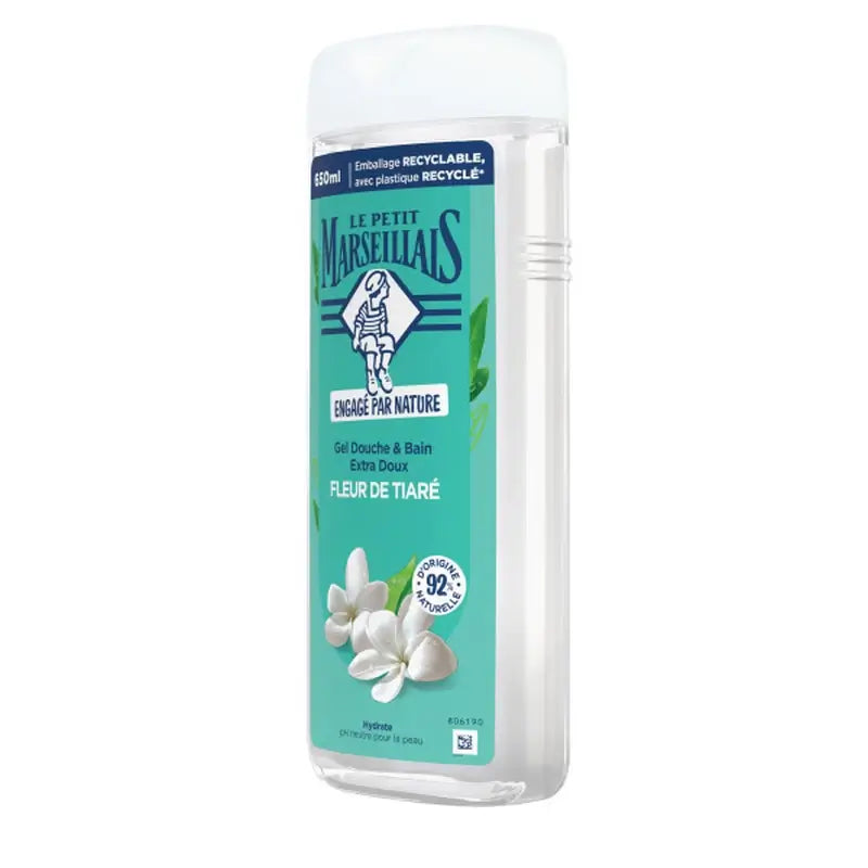 Le Petit Marseillais Gel doccia extra delicato alla fior di tiaré, 650 ml