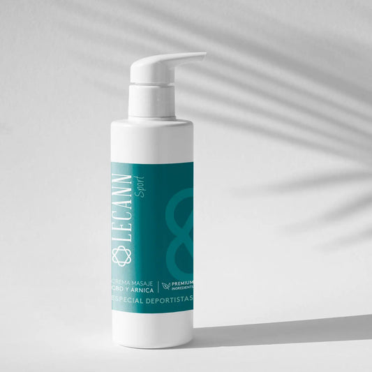 Lecann CBD Crema per massaggi + Arnica Sport, 100 ml
