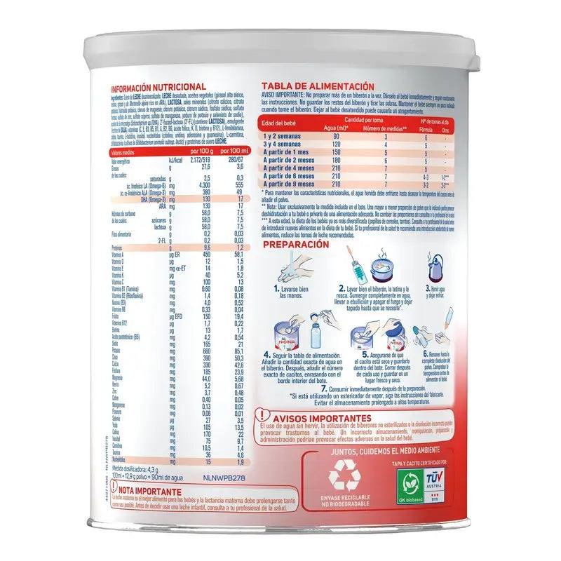 Nestle Nidina 1 per bambini 800 grammi