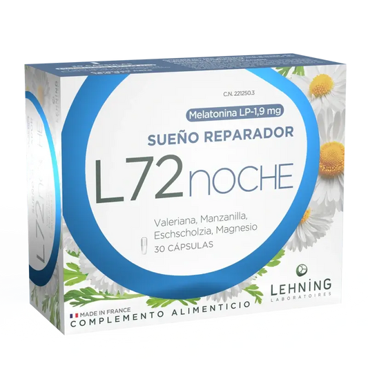 Lehning Integratore alimentare L72 Notte, 30 Capsule