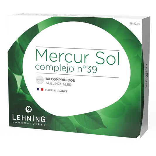 Lehning Mercur Sol Complex No. 39, 80 capsule