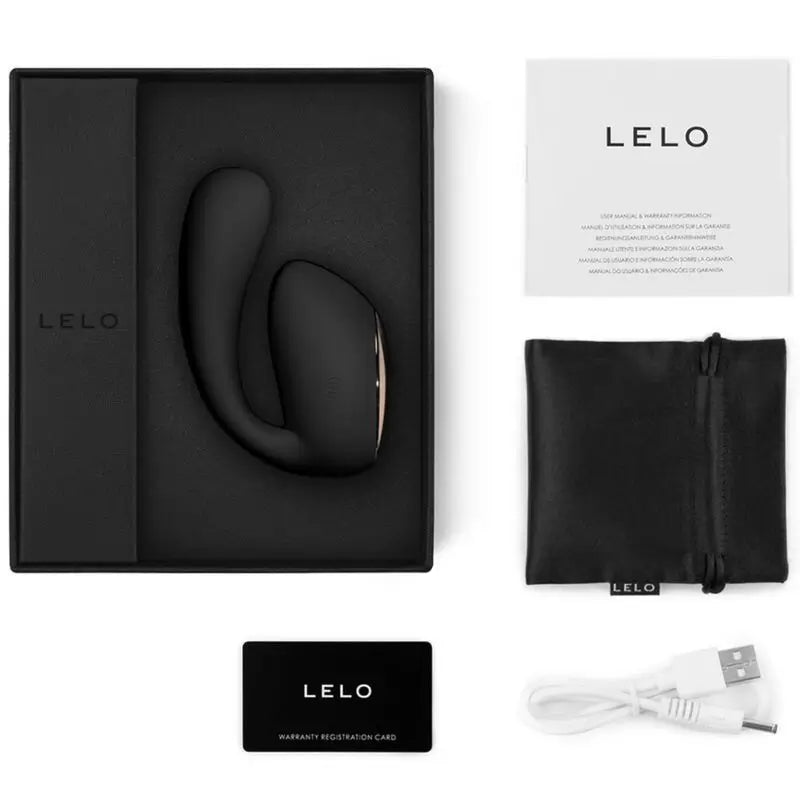 Lelo Ida Wave Massaggiatore per coppie Nero