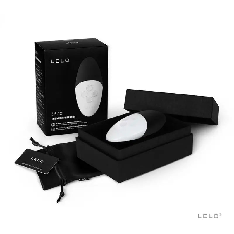 Vibratore musicale Lelo Siri 2 Nero