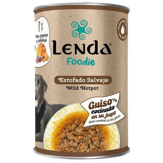 Lenda Foodie Stufato per cani selvatici, 12x400 g