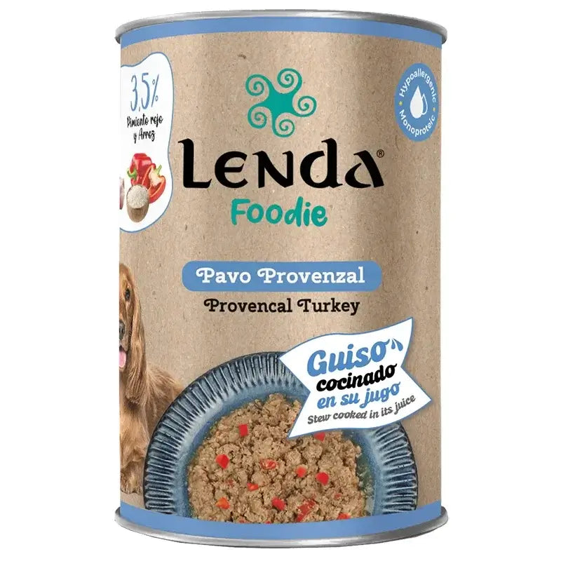 Lenda Foodie Dog Tacchino Provenzale, 12x400 g