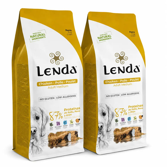 Lenda Pollo per cani adulti, 2 X 12 kg