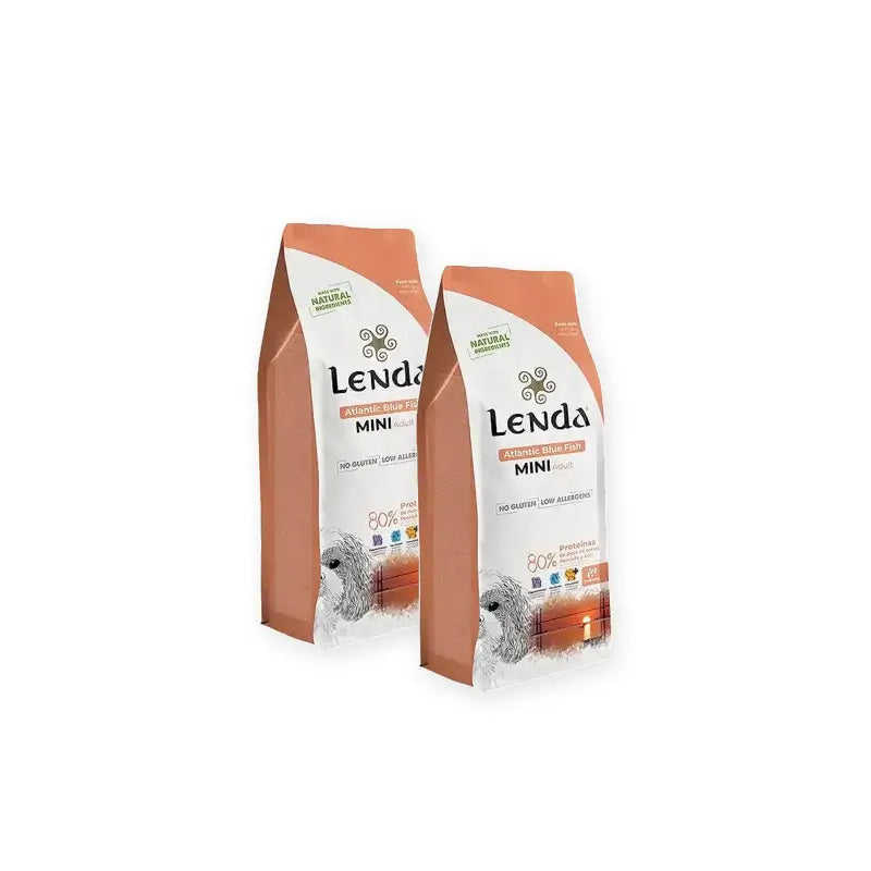 Lenda Perro Mini Atlantic Pesce Blu, confezione da 2x2 kg