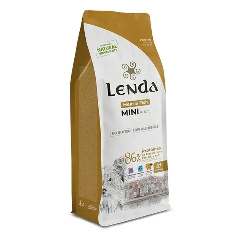Lenda Dog Mini Carne e Pesce, 2 kg