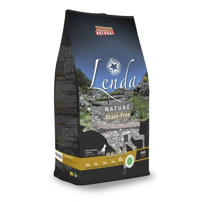 Lenda Dog Nature Senza Grano Tacchino, 3 kg