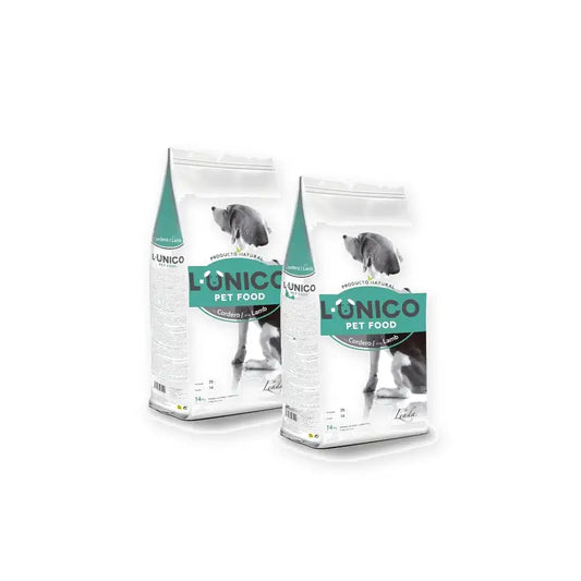 Lenda Unico Perro Cordero, confezione da 2x2 kg