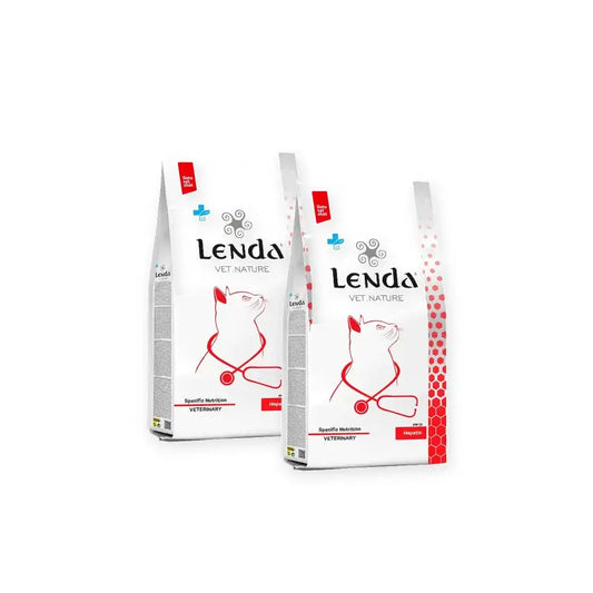 Lenda Vetnature Cat Hepatic, confezione da 2x2 kg