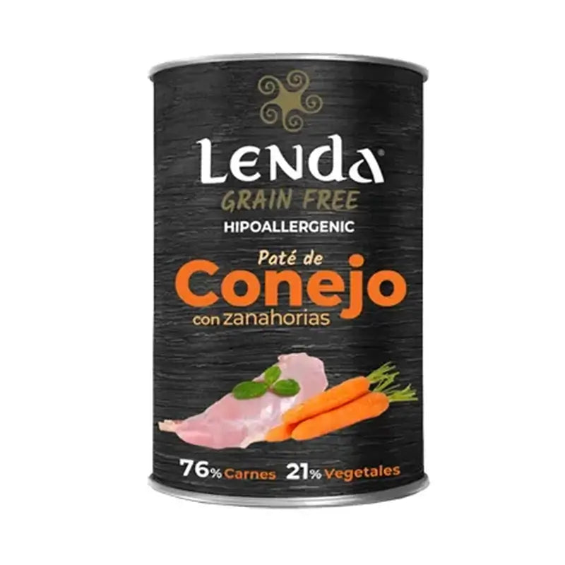 Lenda Coniglio umido per cani, 12x400g