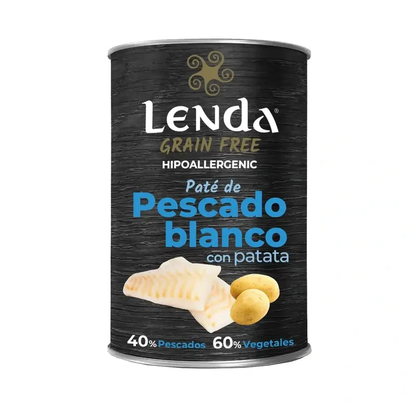 Lenda Nasello umido per cani, 12x400g
