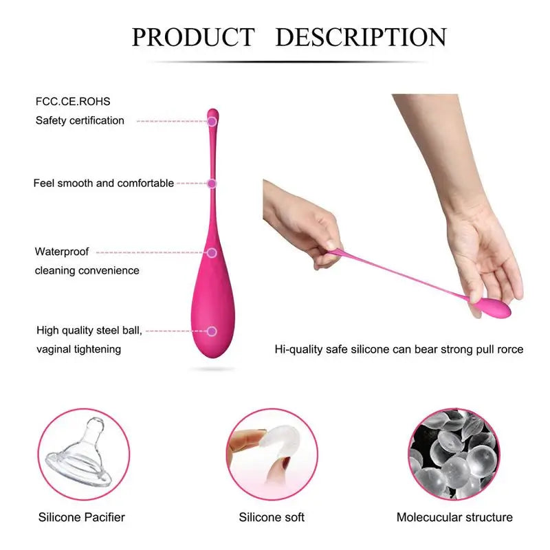 Leslie Kegel Fit Trainer per il pavimento pelvico 6 pesi