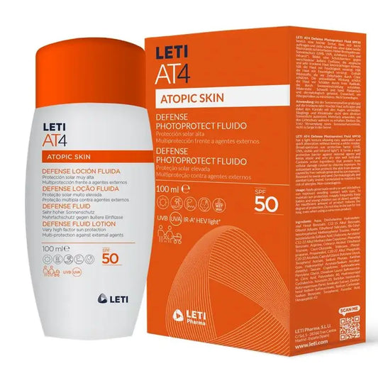 Leti At4 Defence Lozione fluida, 100 ml
