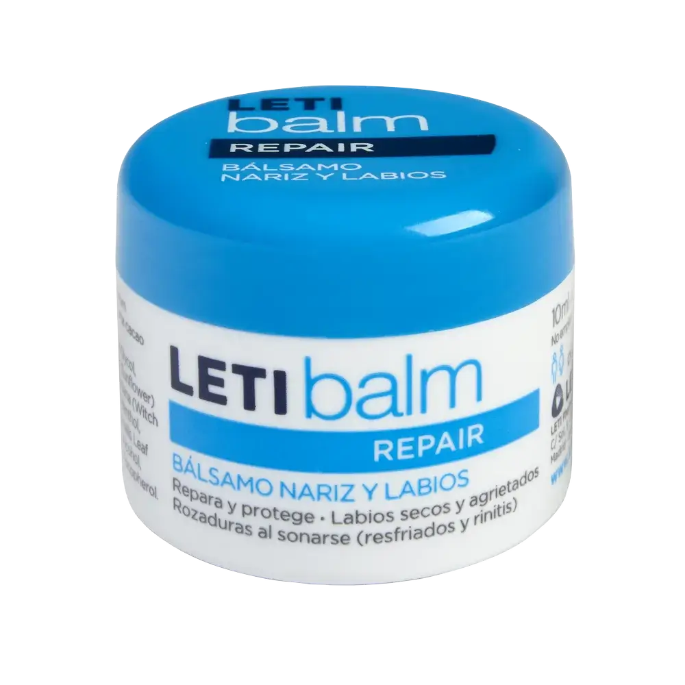 Letibalm Balsamo riparatore per naso e labbra, 10 ml