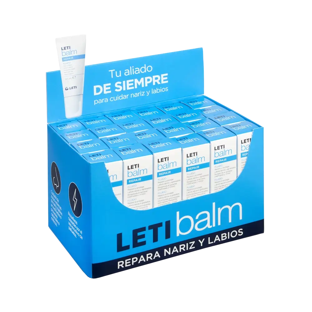 Letibalm Fluido riparatore per naso e labbra, 10 ml