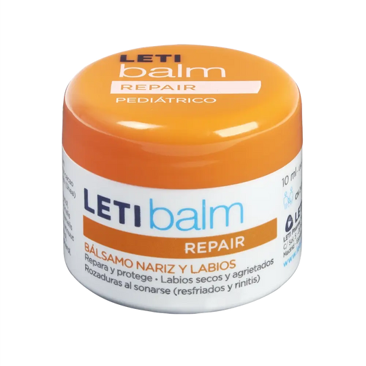 Letibalm Balsamo riparatore pediatrico, naso e labbra, 10 ml