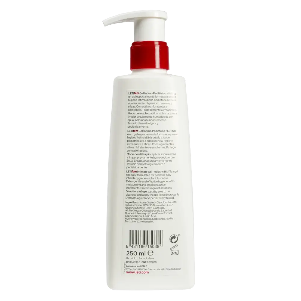 Letifem Gel intimo per bambini 250 ml