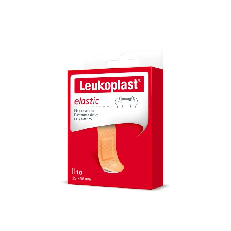 Leukoplast elastico, 19 mm X 56 mm, 10 pz.