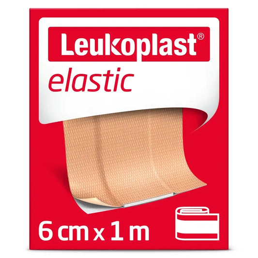 Leukoplast Elastico, 6 cm X 1 M