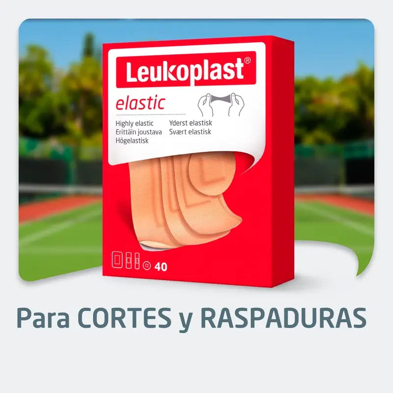 Leukoplast Elastico, 6 cm X 1 M
