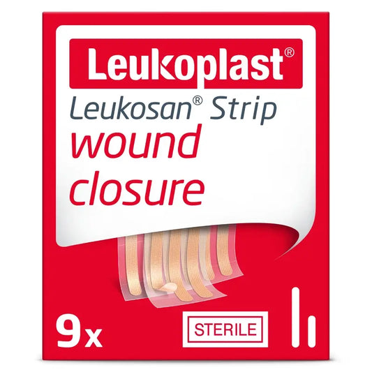 Striscia Leukoplast Leukosan, 6 Mm X 38 Mm / 6 Mm X 75 Mm, 2 unità