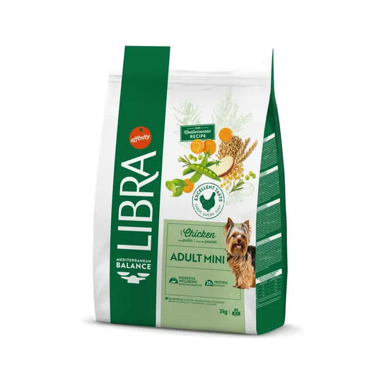 Libra Canine Adult Mini Chicken 3kg, cibo per cani