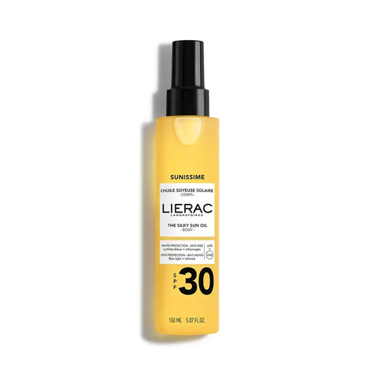 Lierac Sunissime Olio solare setoso per il corpo Spf30